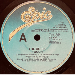The Quick Touch Vinyl 7" USED