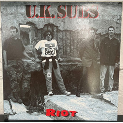 UK Subs Riot Vinyl LP USED