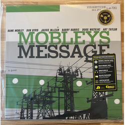 Hank Mobley Mobley's Message Vinyl LP USED