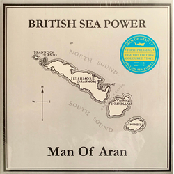 British Sea Power Man Of Aran Vinyl 2 LP USED