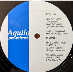 T Tauri Key Largo Vinyl 12" USED