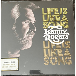 Kenny Rogers Life Is Like A Song Vinyl LP USED