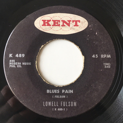 Lowell Fulson Blues Pain Vinyl 7" USED