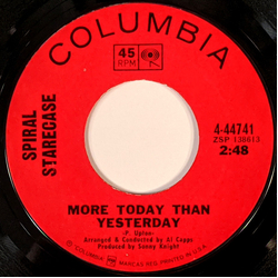 Spiral Starecase More Today Than Yesterday / Broken Hearted Man Vinyl 7" USED