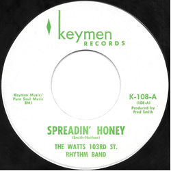 Charles Wright & The Watts 103rd St Rhythm Band Spreadin' Honey / Charley Vinyl 7" USED