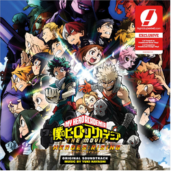 Yuki Hayashi My Hero Academia - Heroes Rising Original Soundtrack Vinyl 2 LP USED