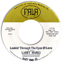 Larry Marks (3) Lookin' Through The Eyes Of Love Vinyl 7" USED