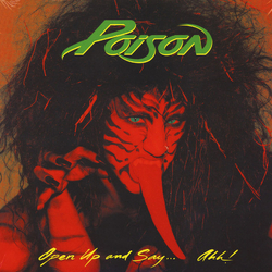 Poison (3) Open Up and Say...Ahh! Vinyl LP USED