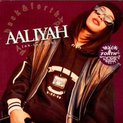 Aaliyah Back & Forth Vinyl 12" USED
