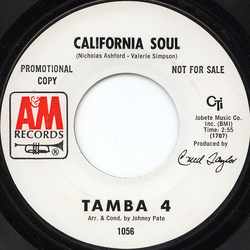 Tamba 4 California Soul Vinyl 7" USED