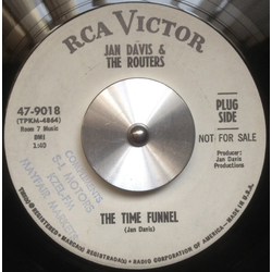 Jan Davis / The Routers The Time Funnel Vinyl 7" USED