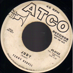 Teddy Redell Judy / Can't You See Vinyl 7" USED
