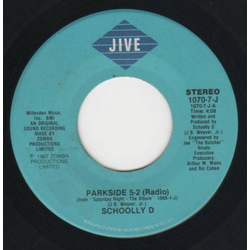 Schoolly D Parkside 5-2 / Saturday Night Vinyl 7" USED
