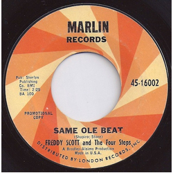 Freddy Scott And The Four Steps Same Ole Beat / Take A Rest Vinyl 7" USED