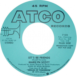 Marilyn Scott Let's Be Friends Vinyl 7" USED