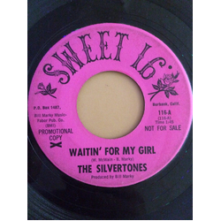 The Silvertones (2) Waitin' For My Girl / Seven-Piece Bathing Suit Vinyl 7" USED