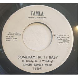 Singin' Sammy Ward Part Time Love / Someday Pretty Baby Vinyl 7" USED