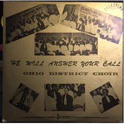Ohio District Choir He Will Answer Your Call Vinyl LP USED