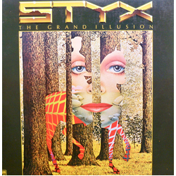 Styx The Grand Illusion Vinyl LP USED