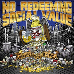 No Redeeming Social Value Wasted For Life Vinyl LP USED
