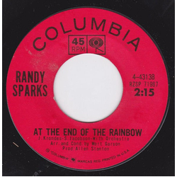 Randy Sparks At The End Of The Rainbow / Julie Knows Vinyl 7" USED