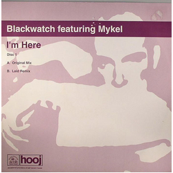 Blackwatch / Mykel I'm Here Vinyl 12" USED