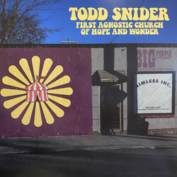 Todd Snider First Agnostic Church Of Hope And Wonder Vinyl LP USED