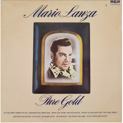 Mario Lanza Pure Gold Vinyl LP USED