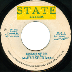 Mac And Katie Kissoon Dream Of Me / The Two Of Us Vinyl 7" USED
