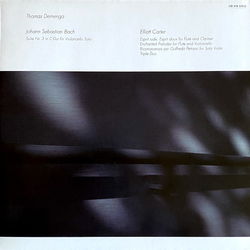 Thomas Demenga / Johann Sebastian Bach / Elliott Carter Suite Nr. 3 In C-Dur Für Violoncello Solo / Esprit Rude, Esprit Doux For Flute And Clarinet - 