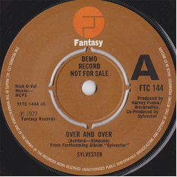 Sylvester Over And Over Vinyl 7" USED