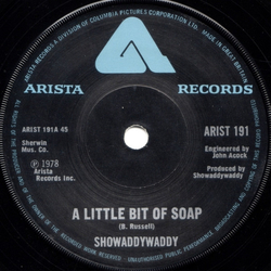 Showaddywaddy A Little Bit Of Soap Vinyl 7" USED