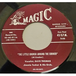 Jimmie Tucker & His Orchestra The Little Church Around The Corner / All Or None Vinyl 7" USED