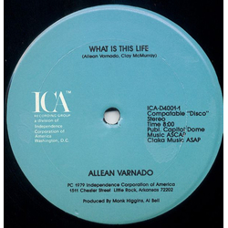 Allean Varnado / Margie Evans What Is This Life / You Are To Me Vinyl 12" USED