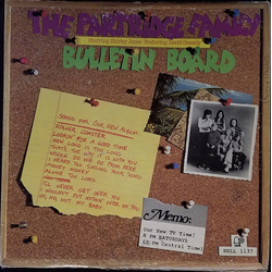 The Partridge Family / Shirley Jones (2) / David Cassidy Bulletin Board Vinyl LP USED
