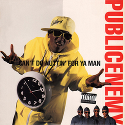 Public Enemy Can't Do Nuttin' For Ya Man Vinyl 12" USED