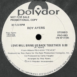 Roy Ayers Love Will Bring Us Back Together Vinyl 12" USED