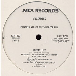 The Crusaders Street Life Vinyl 12" USED