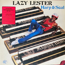 Lazy Lester Harp & Soul Vinyl LP USED