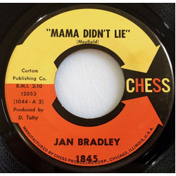 Jan Bradley Mama Didn't Lie / Lovers Like Me Vinyl 7" USED