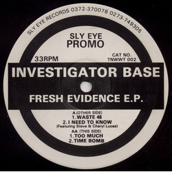 Investigator Base Fresh Evidence E.P. Vinyl 12" USED