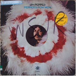 Jim Pepper Pepper's Pow Wow Vinyl LP USED