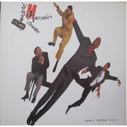 Branford Marsalis Quartet Crazy People Music Vinyl LP USED