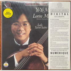 Yo-Yo Ma / Lorin Maazel / Orchestre National De France / Édouard Lalo / Camille Saint-Saëns Cello Concertos Vinyl LP USED