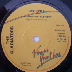 The Gladiators Struggle Vinyl 7" USED