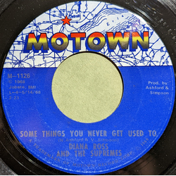 The Supremes Some Things You Never Get Used To Vinyl 7" USED