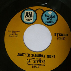 Cat Stevens Another Saturday Night / Oh Very Young USED VINYL 7INCH 45 RPM SINGLE