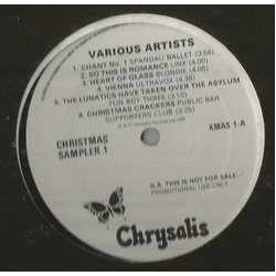 Various Christmas Sampler 1 Vinyl LP USED