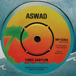 Aswad Three Babylon Vinyl 7" USED