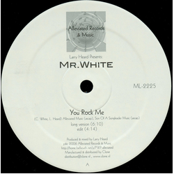 Larry Heard / Chad White You Rock Me Vinyl 12" USED